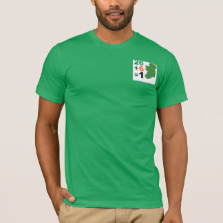 Camiseta República Irlandesa 26+6=1 TShirt Verde