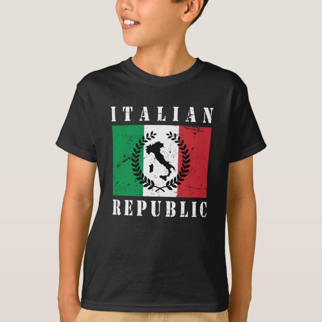 Camiseta República Italiana (Anverso)