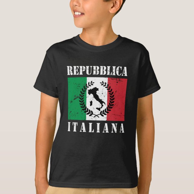 Camiseta República Italiana (Anverso)