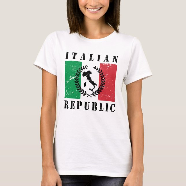Camiseta República Italiana (Anverso)