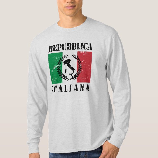 Camiseta República Italiana (Anverso)