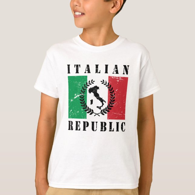 Camiseta República Italiana (Anverso)