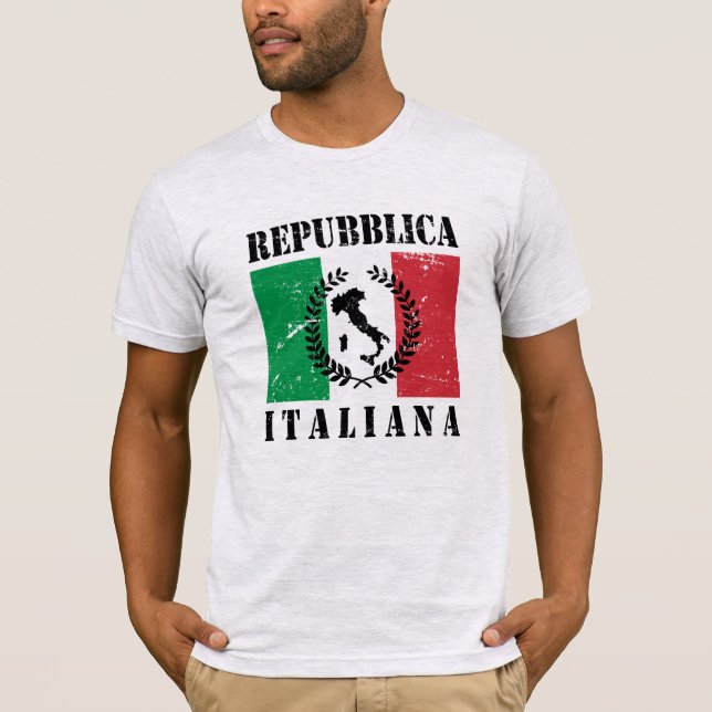 Camiseta República Italiana (Anverso)