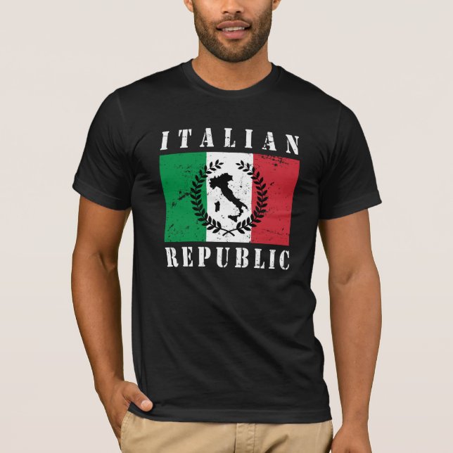 Camiseta República Italiana (Anverso)