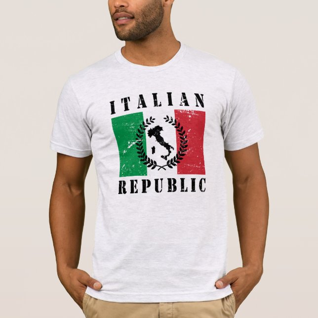 Camiseta República Italiana (Anverso)