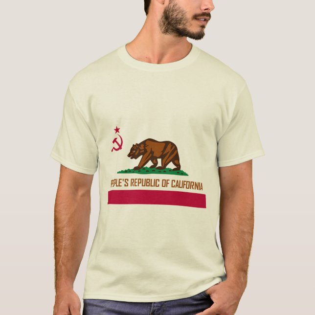 Camiseta República popular de California (Anverso)