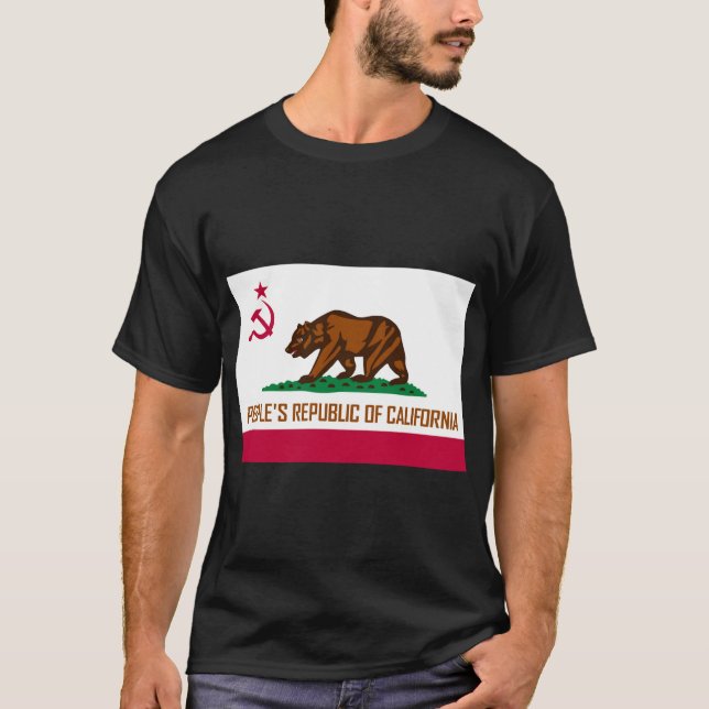 Camiseta República popular de California (Anverso)