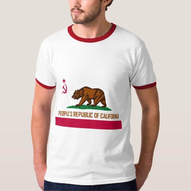 Camiseta República popular de California (Anverso)