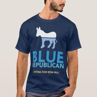 Camiseta republicana azul
