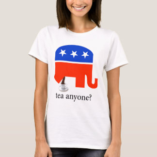 Camiseta republicana del impulso del elefante del