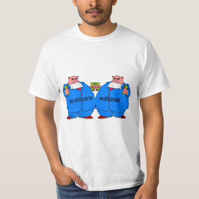 Camiseta Republicano anti divertido (Anverso)