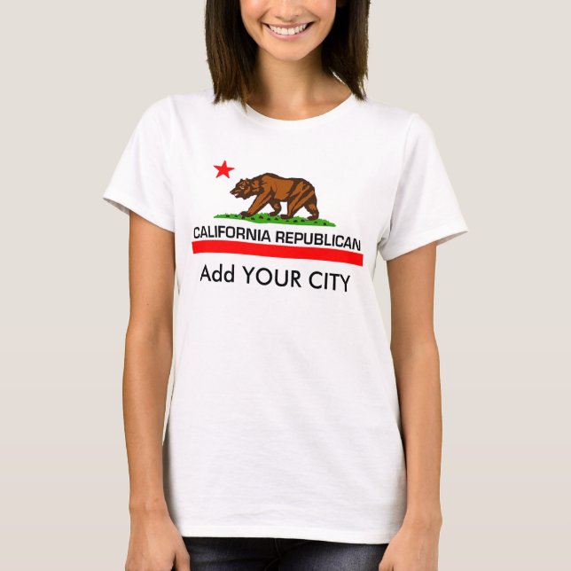 Camiseta Republicano de California (Anverso)