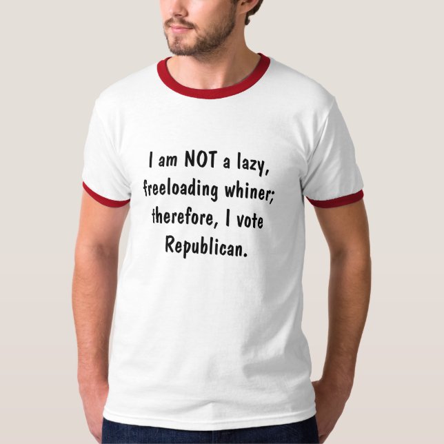 Camiseta Republicano del voto (Anverso)