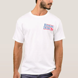 Camiseta Republicano delantero del bolsillo de Reagan Bush