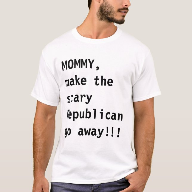 Camiseta Republicanos asustadizos (Anverso)