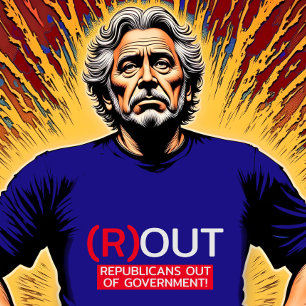 Camiseta Republicanos fuera