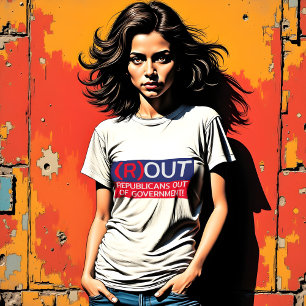 Camiseta Republicanos fuera