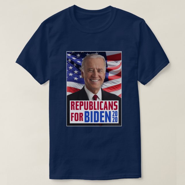 Camiseta Republicanos por Joe Biden Presidente de Estados U (Diseño del anverso)