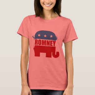 Camiseta Republicanos por Romney