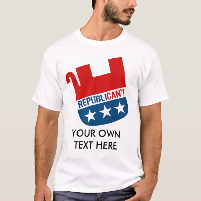 CAMISETA REPUBLICAN'T (Anverso)