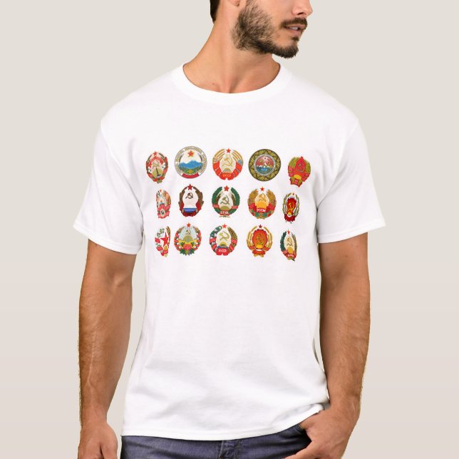 Camiseta Repúblicas de la Unión Soviética (Anverso)