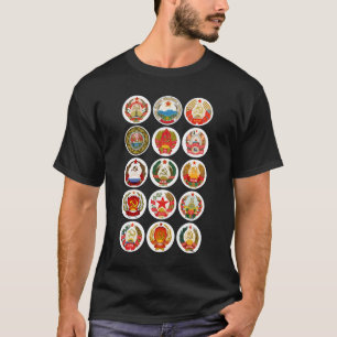Camiseta Repúblicas de la Unión Soviética