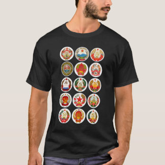 Camiseta Repúblicas de la Unión Soviética