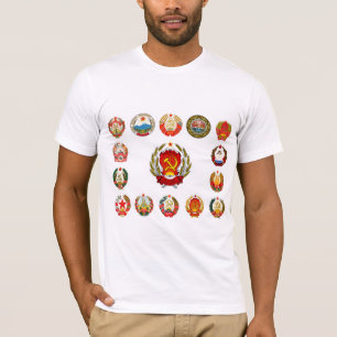 Camiseta Repúblicas de la Unión Soviética