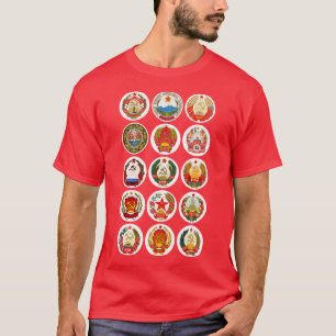 Camiseta Repúblicas de la Unión Soviética