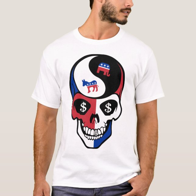 Camiseta Republicrat Skeletor (Anverso)