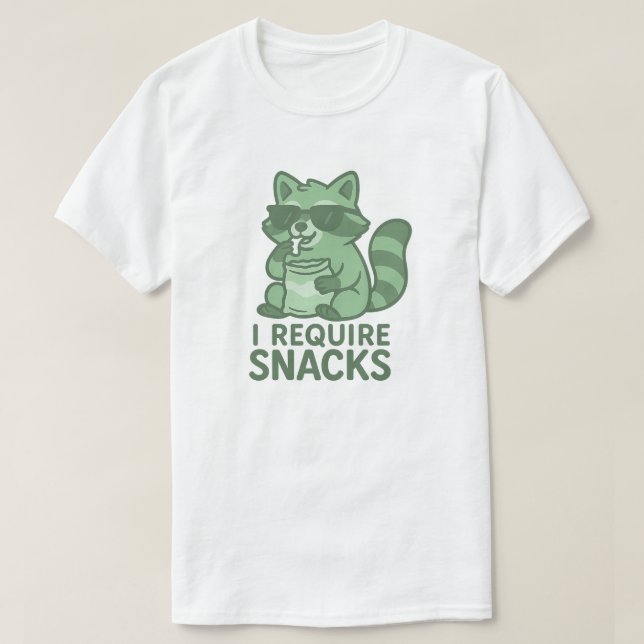 CAMISETA REQUIERO APERITIVOS (Diseño del anverso)