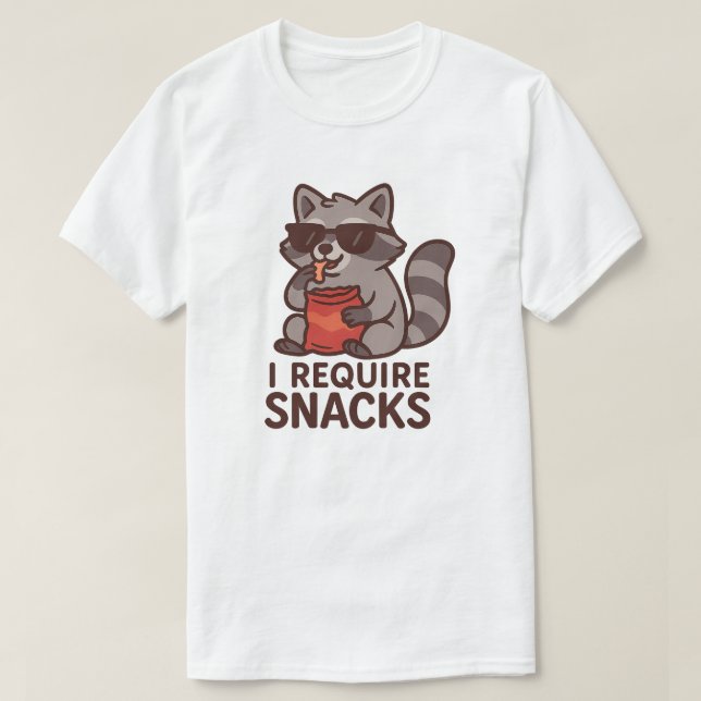 CAMISETA REQUIERO APERITIVOS (Diseño del anverso)