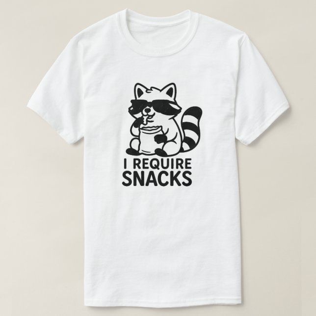 CAMISETA REQUIERO APERITIVOS (Diseño del anverso)