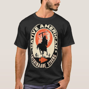 Camiseta Res del orgullo indiano nativo de la tribu Anishin