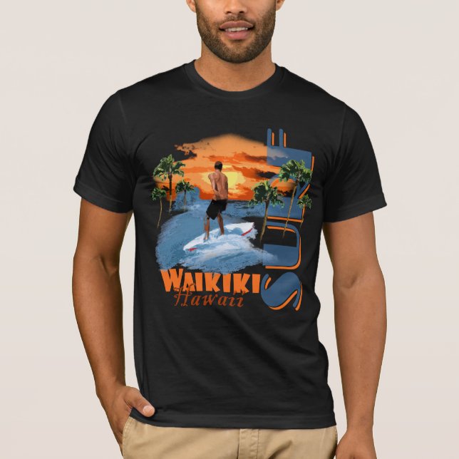 Camiseta ¡RESACA de Waikiki! (Anverso)