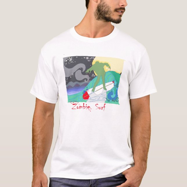 Camiseta resaca del zombi (Anverso)