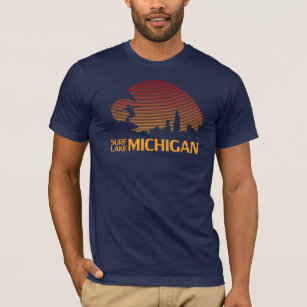 Camiseta ¡Resaca el lago Michigan!