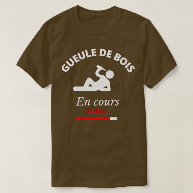 Camiseta Resaca en curso (Diseño del anverso)