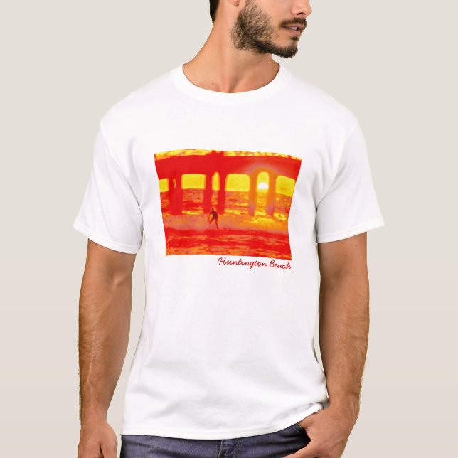 Camiseta Resaca Huntington Beach (Anverso)
