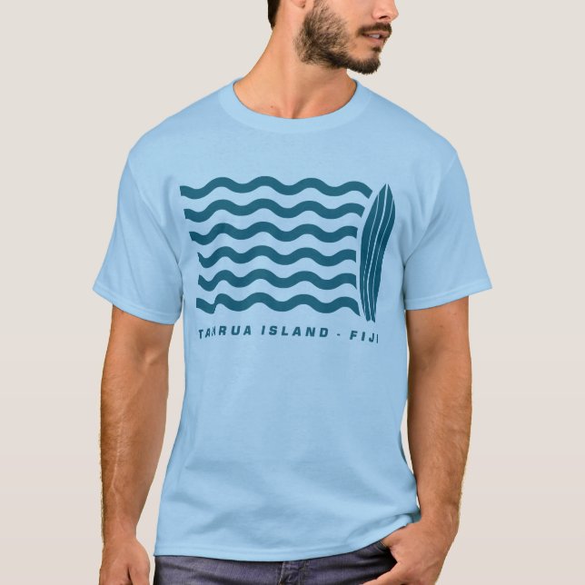 Camiseta Resaca Tavarua en Fiji (Anverso)