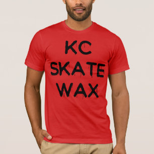 camiseta resbaladiza de la cera del patín del kc