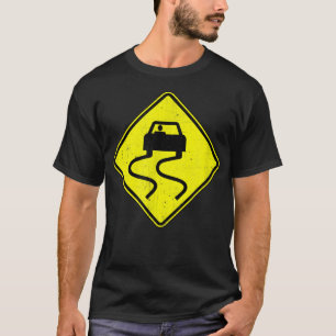 Camiseta Resbaladizo Cuando Rótulo húmedo T