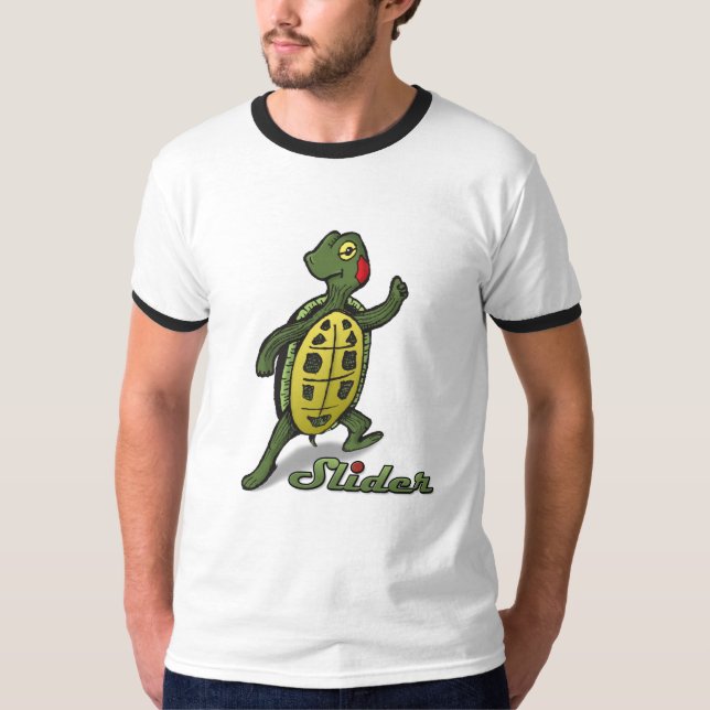 Camiseta Resbalador el campanero de la tortuga (Anverso)