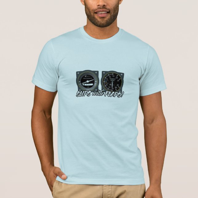 Camiseta Resbalones con las aletas (Anverso)