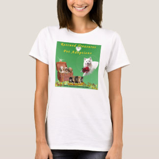 Camiseta rescatada del logotipo de los tesoros