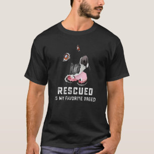 Camiseta Rescatado Es Mi Propietario Favorito De Perros De 