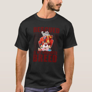 Camiseta Rescatado Es Mi Raza Favorita Gatos Perros Derecho