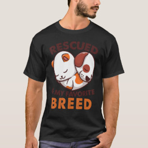 Camiseta Rescatado Es Mi Refugio De Rescate De Perro Favori
