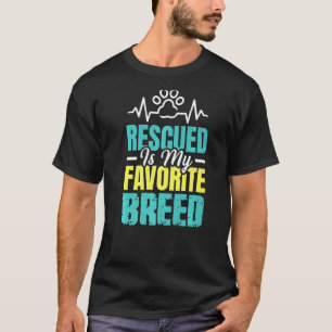 Camiseta Rescatado es mi rescate favorito por los derechos 