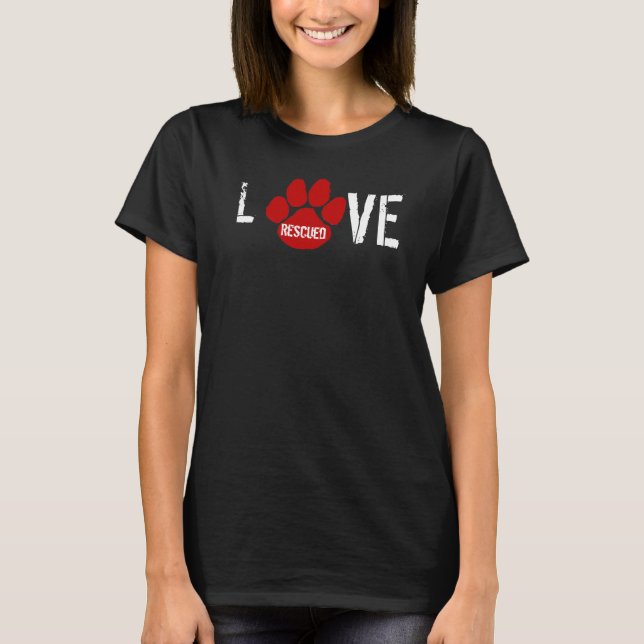 Camiseta Rescatado - Tanque de amor (Anverso)